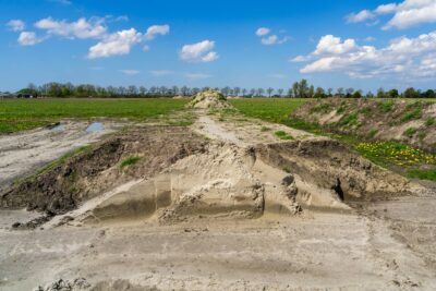 voorbelaste grond bij 't Veld